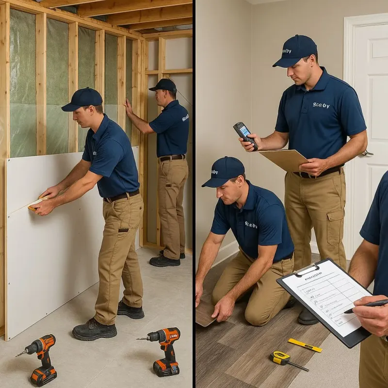 Repairs and Reconstruction process in Homedale, ID